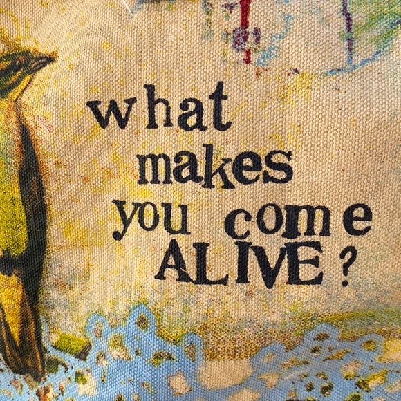 Kelly Rae Roberts Come Alive Tote Bag NWT - Picture 3 of 14